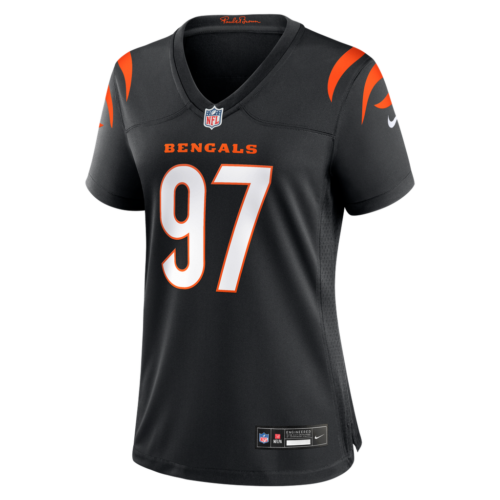 Dexter Lawrence II Cincinnati Bengals Women's Game Jersey - Black