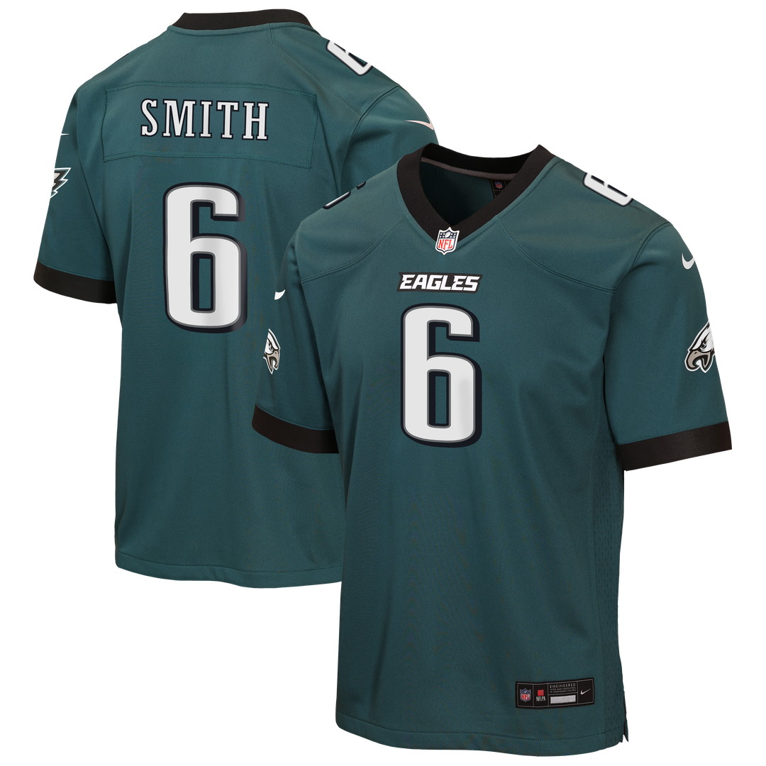 DeVonta Smith Philadelphia Eagles Youth Game Jersey - Kelly Green