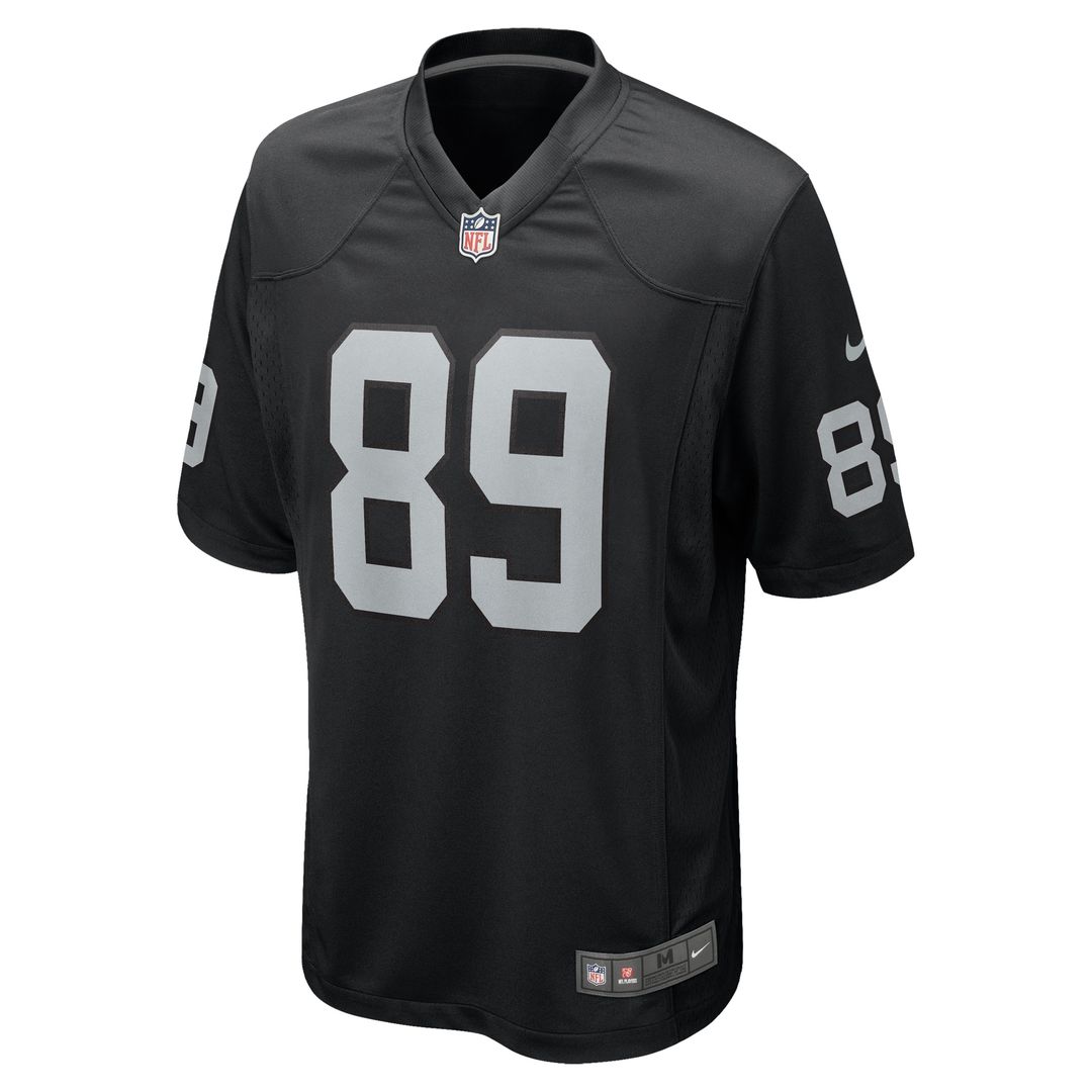 Brock Bowers Las Vegas Raiders Player Game Jersey - Black
