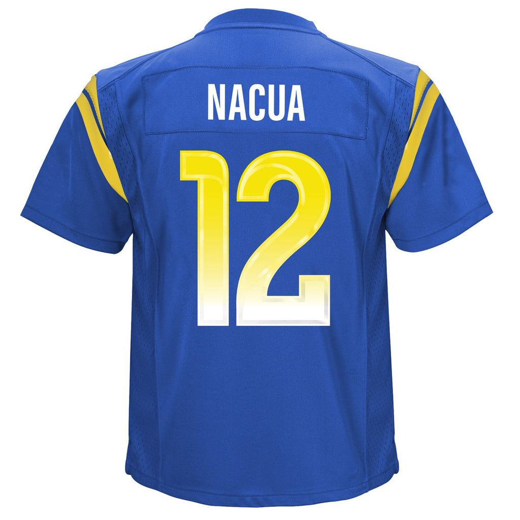 Puka Nacua Los Angeles Rams Toddler Team Game Jersey - Royal