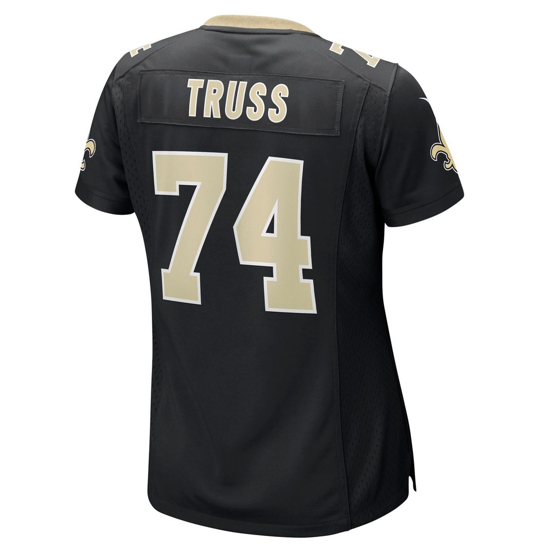 Xavier Truss New Orleans Saints Women's Team Game Jersey - Black