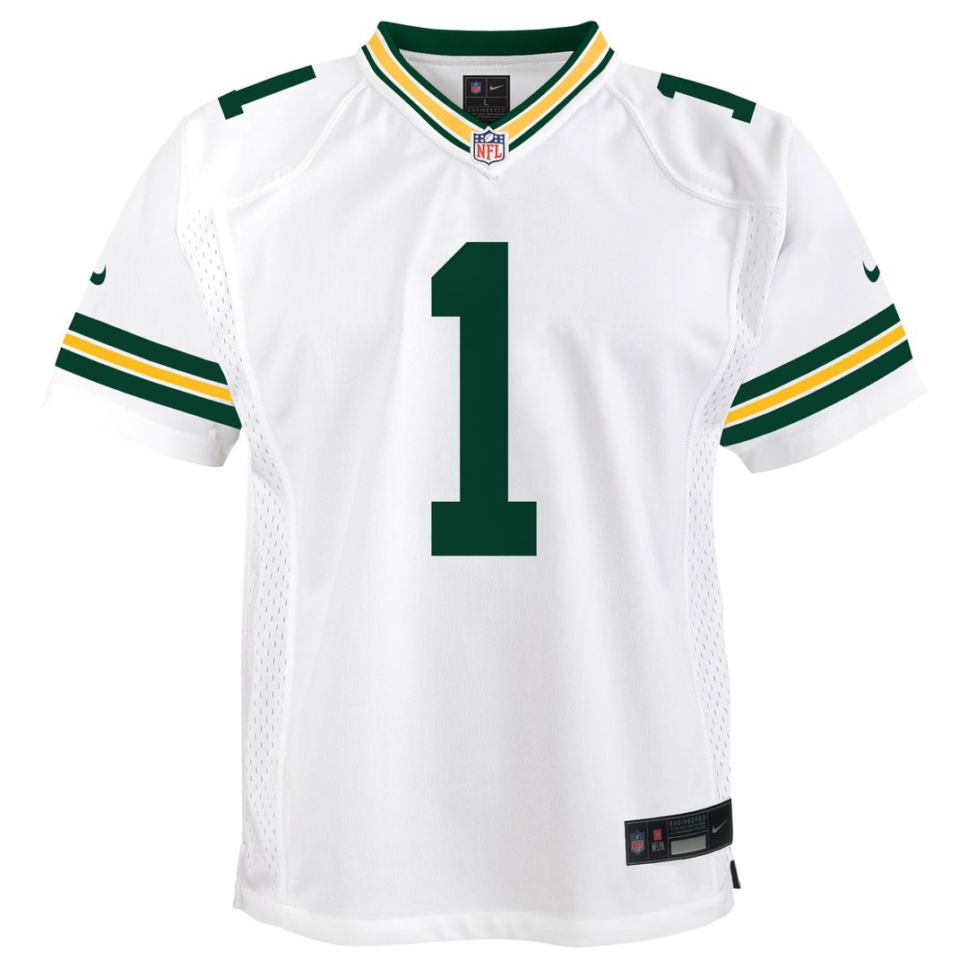Micah Parsons Green Bay Packers Youth White Game Jersey - White
