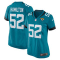 DaVon Hamilton Jacksonville Jaguars Women's Game Jersey - Teal
