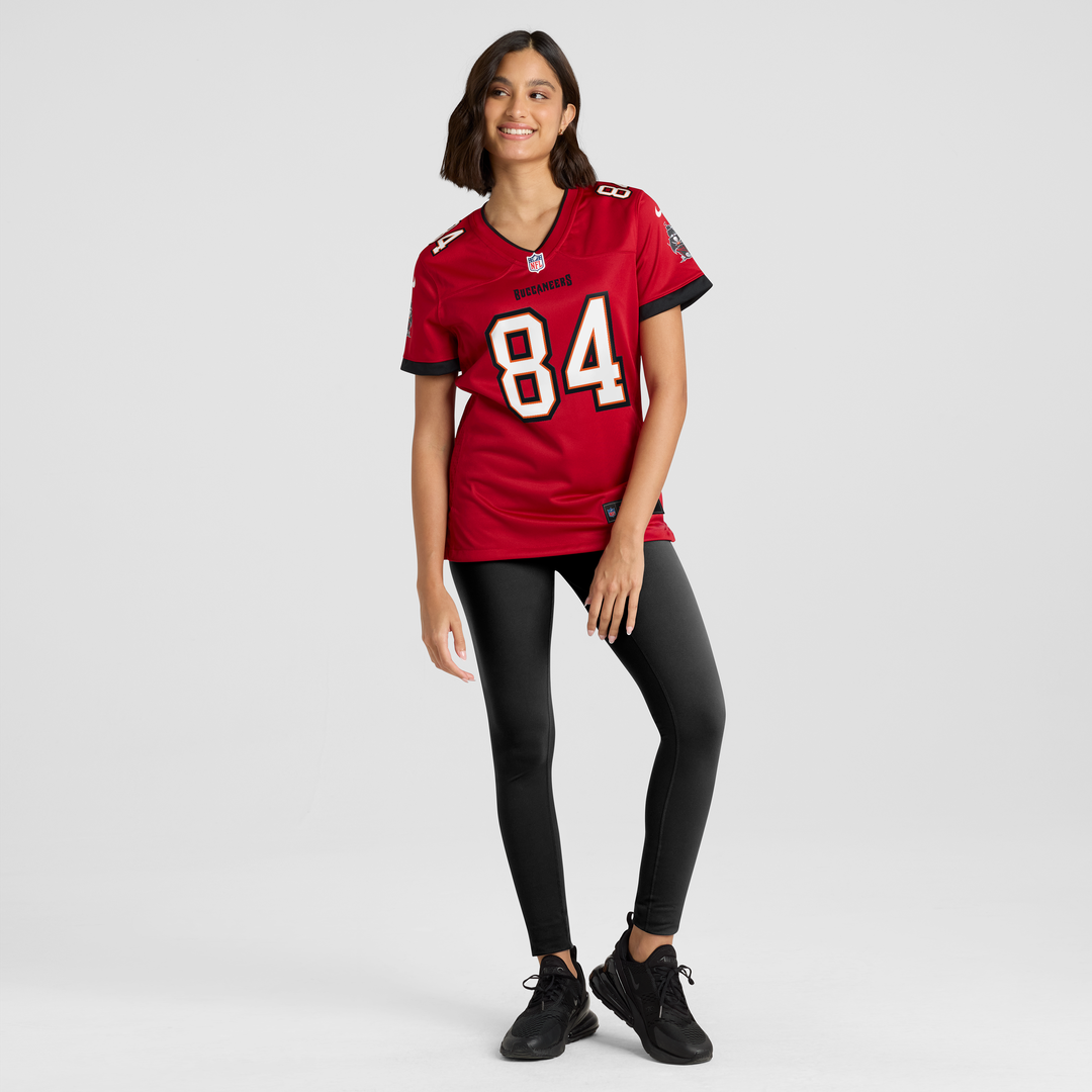 Bauer Sharp Tampa Bay Buccaneers Women's Team Game Jersey - Red