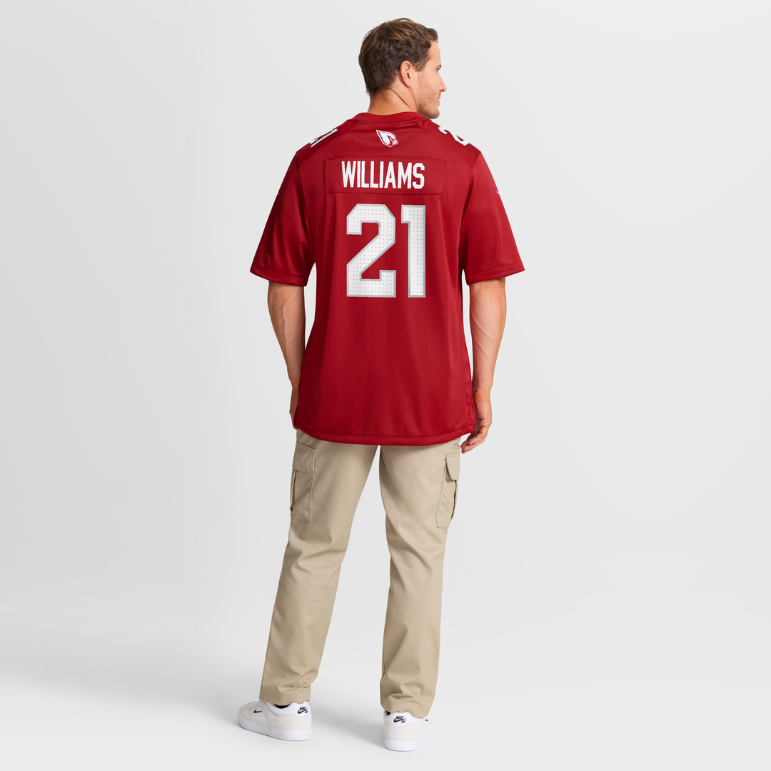 Garrett Williams Arizona Cardinals Game Jersey - Cardinal