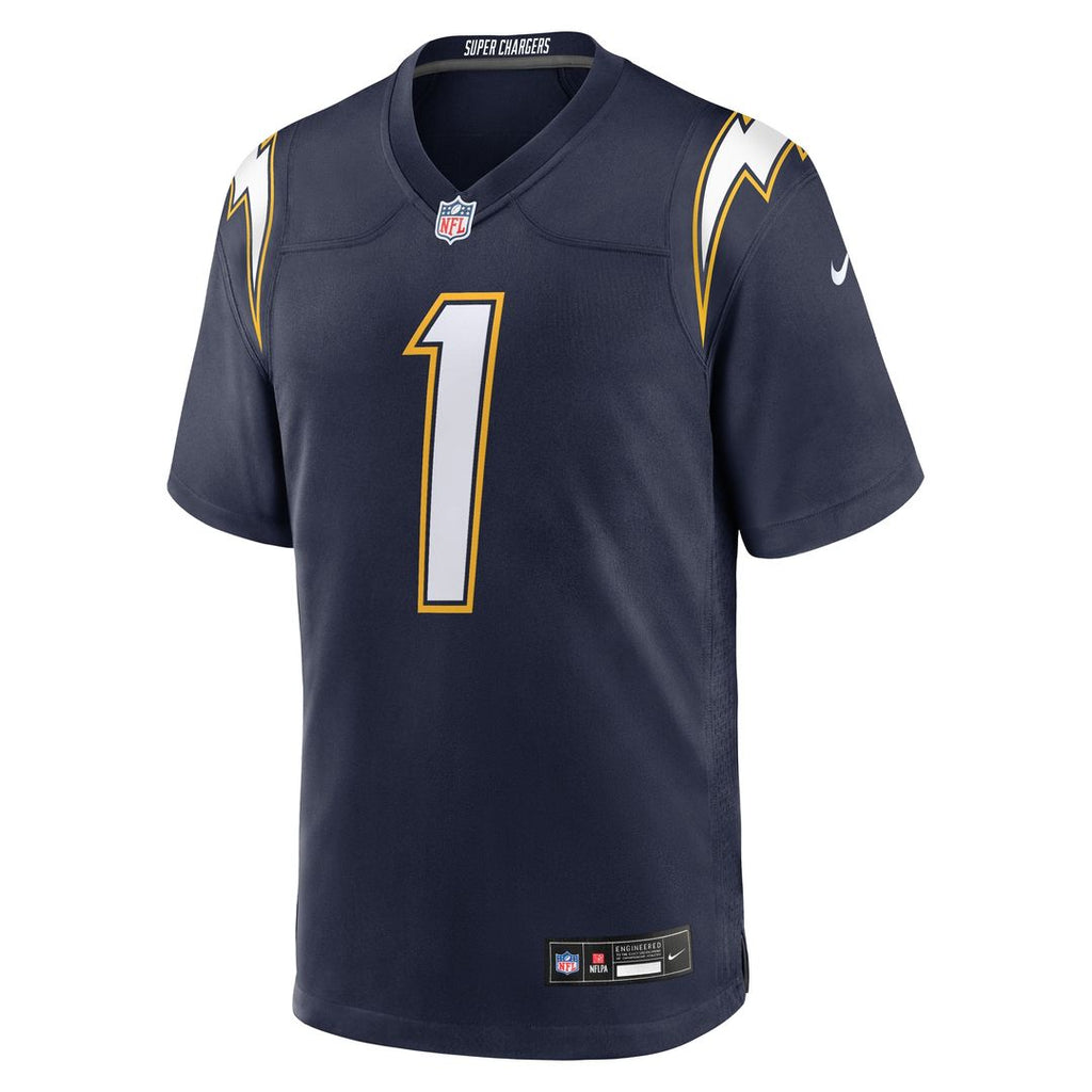 Quentin Johnston Los Angeles Chargers Alternate Charger Power Game Player Jersey - Gold