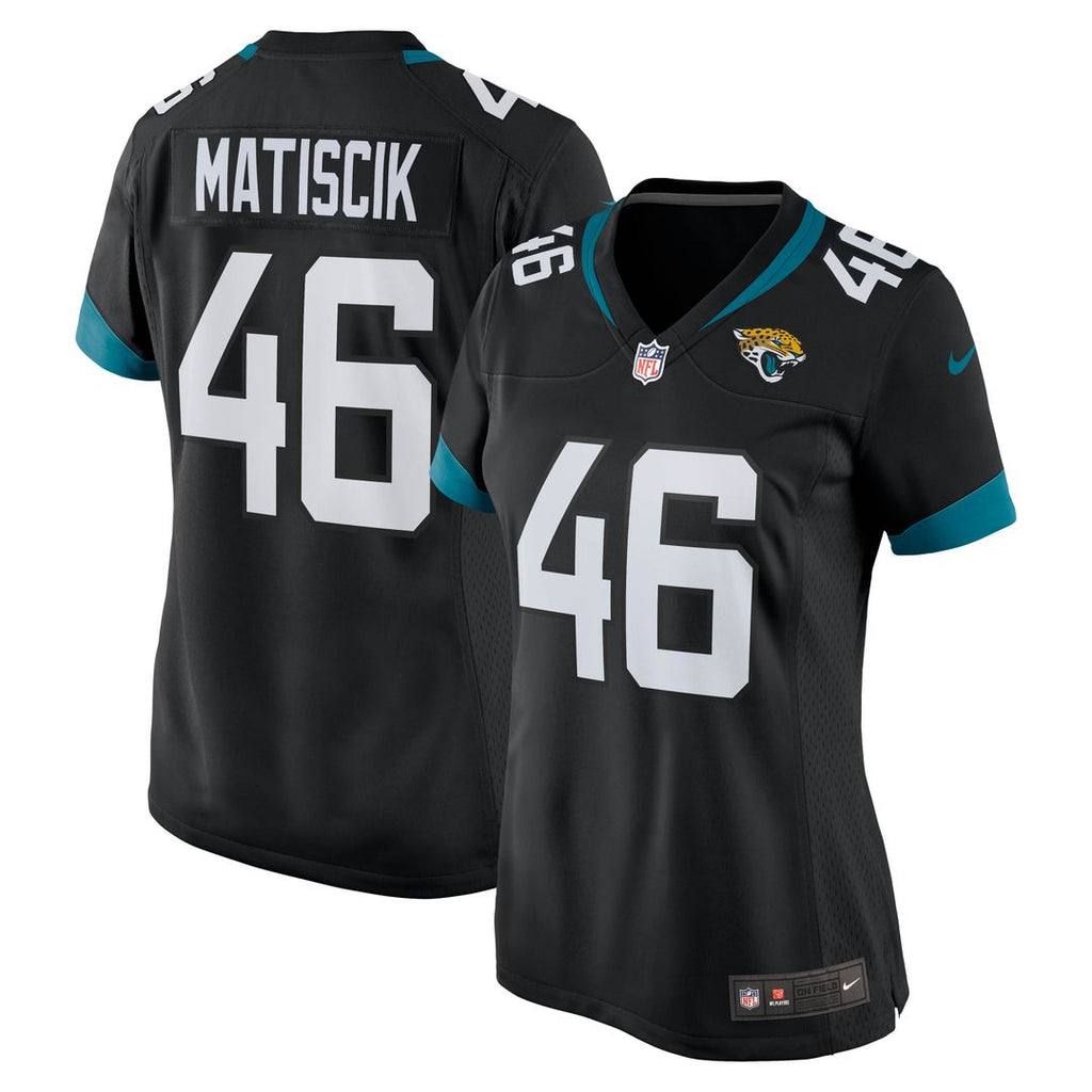 Ross Matiscik Jacksonville Jaguars Women's Game Jersey - Teal