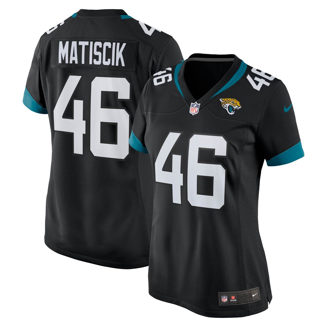 Ross Matiscik Jacksonville Jaguars Women's Game Jersey - Teal