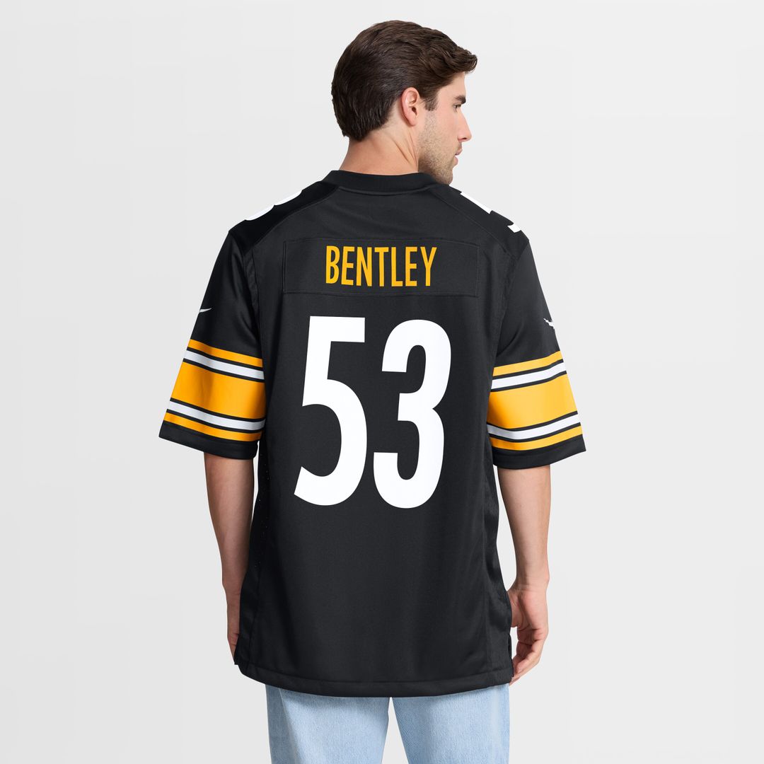 JaWhaun Bentley Pittsburgh Steelers Team Game Jersey - Black