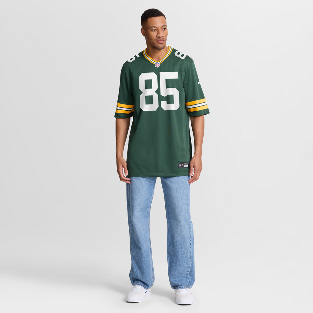 Tucker Kraft Green Bay Packers Alternate Game Jersey - Navy