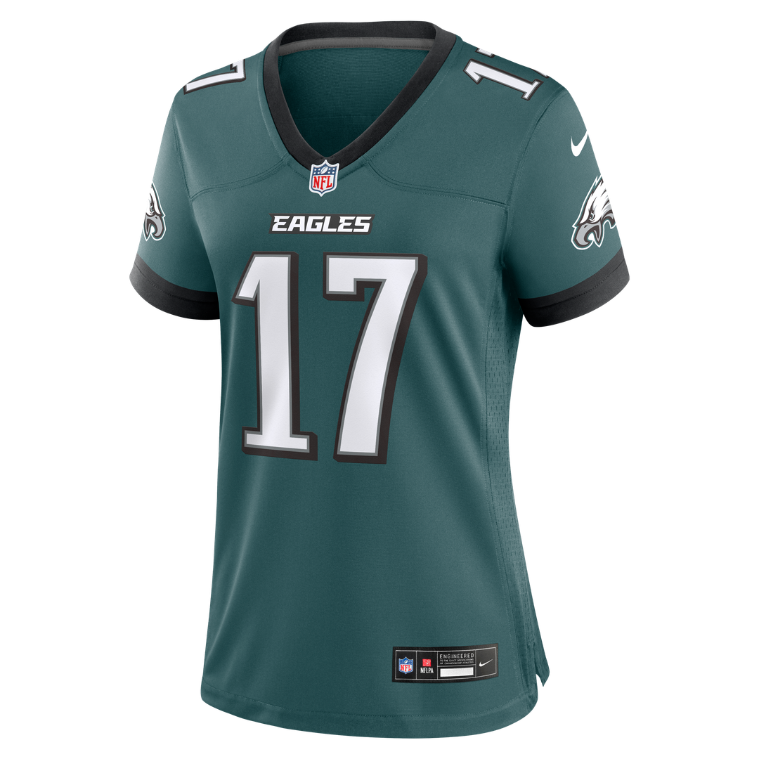 Arnold Ebiketie Philadelphia Eagles Women's Team Game Jersey - Midnight Green