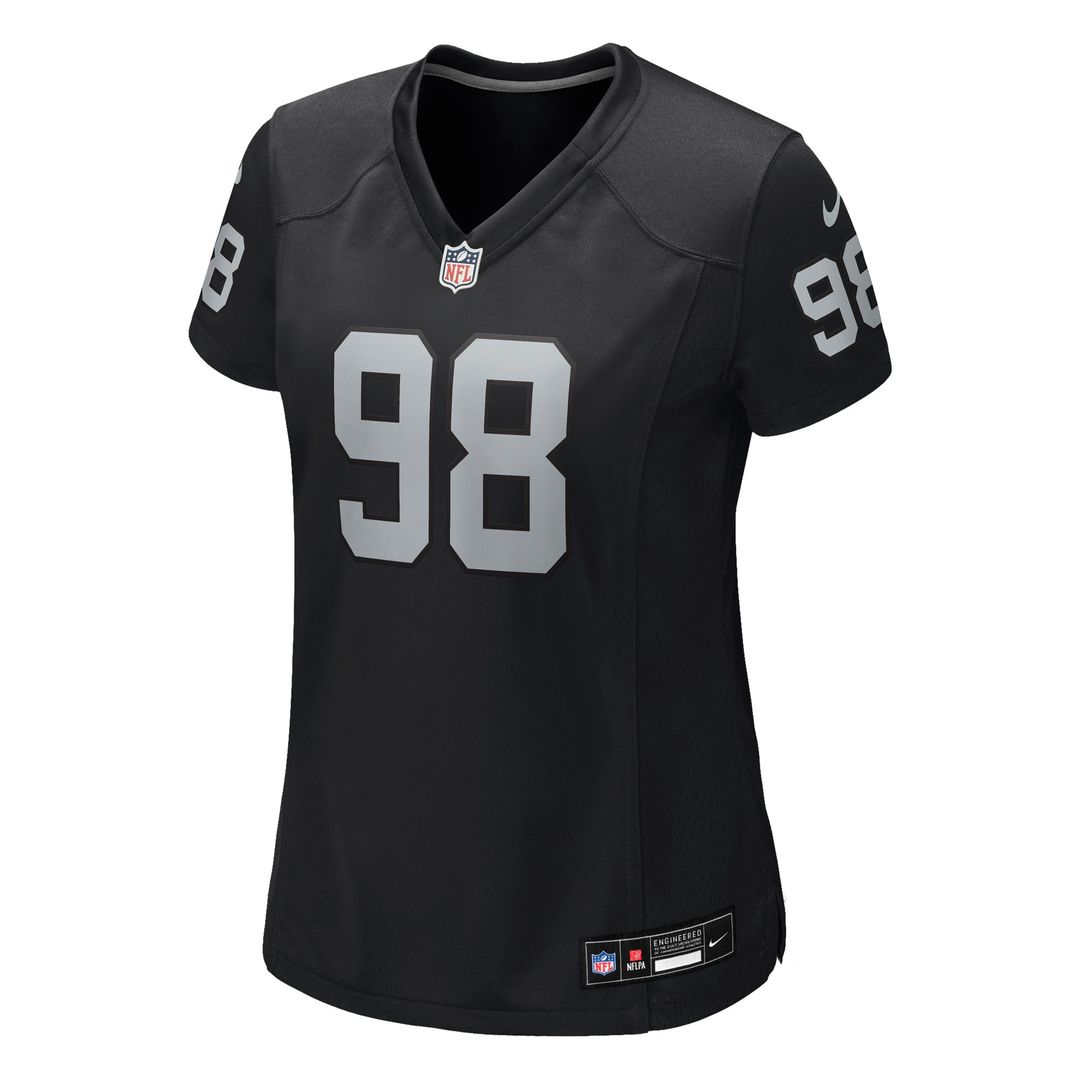 Maxx Crosby Las Vegas Raiders Women's Jersey - Black