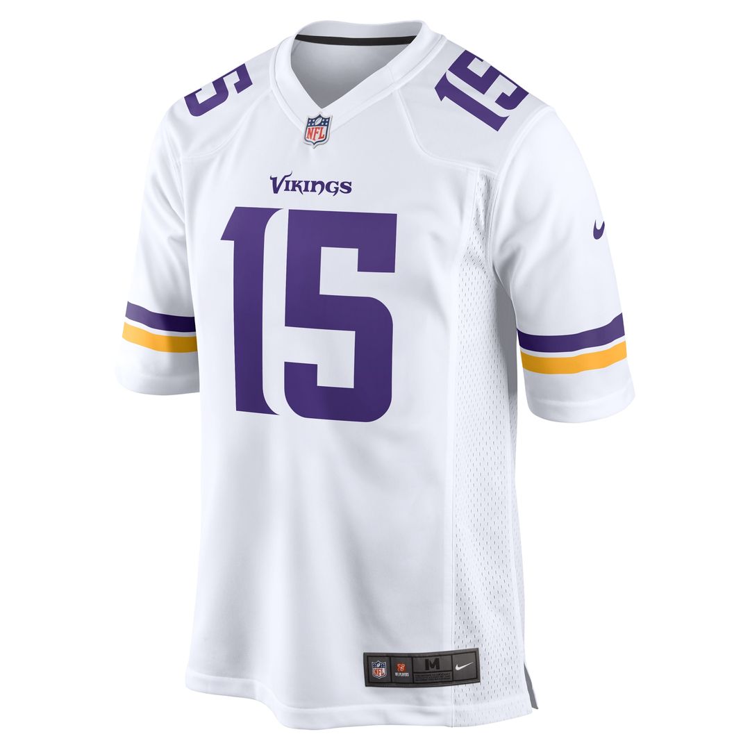Dallas Turner Minnesota Vikings Game Jersey - White
