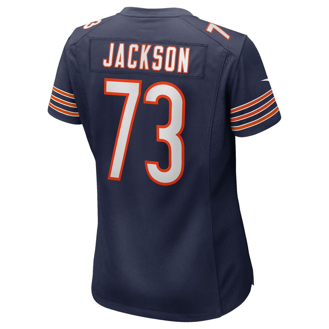 Jonah Jackson Chicago Bears Women's Team Game Jersey - Navy