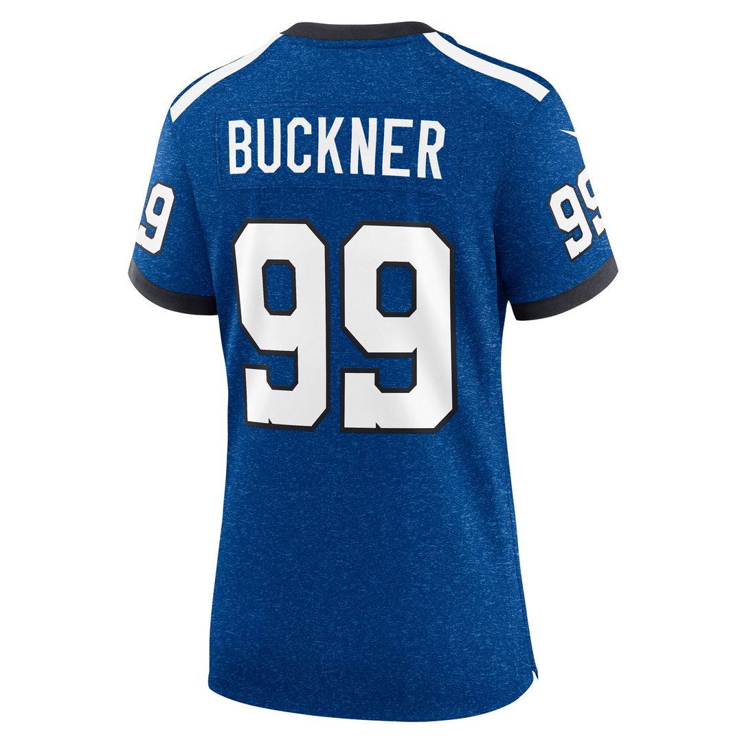 DeForest Buckner Indianapolis Colts Women's Indiana Nights Alternate Game Jersey - Royal