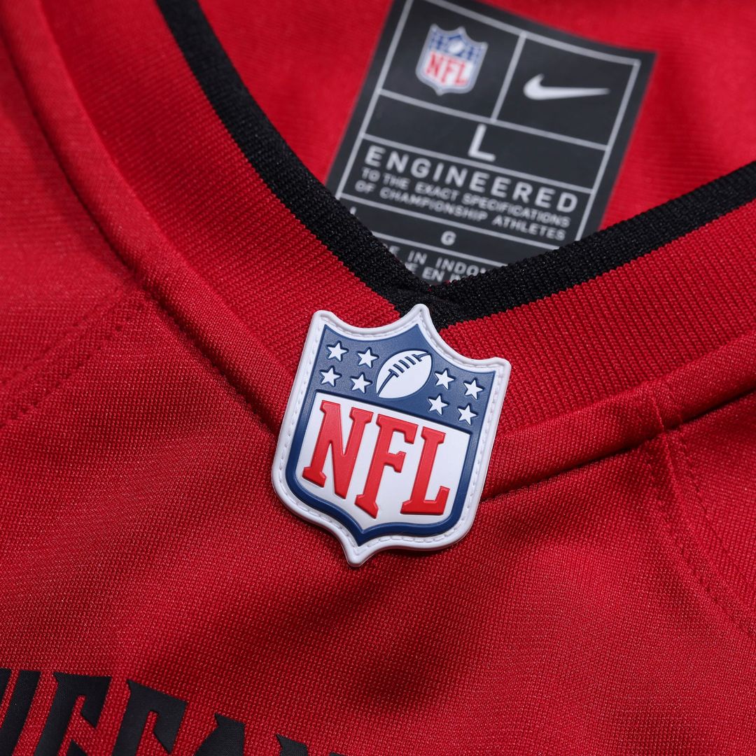 Elijah Roberts Tampa Bay Buccaneers Team Game Jersey - Red