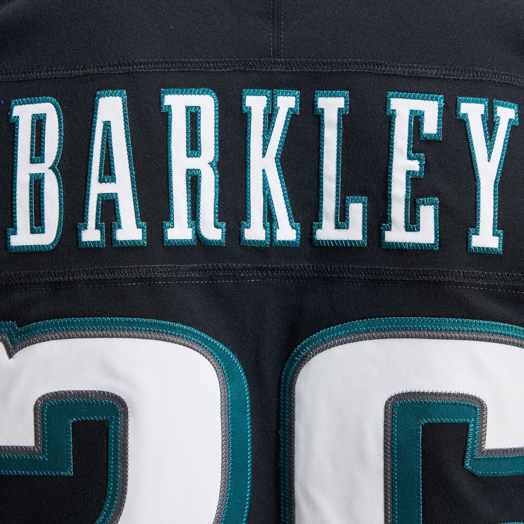 Saquon Barkley Philadelphia Eagles Alternate Vapor F.U.S.E. Elite Jersey - Black