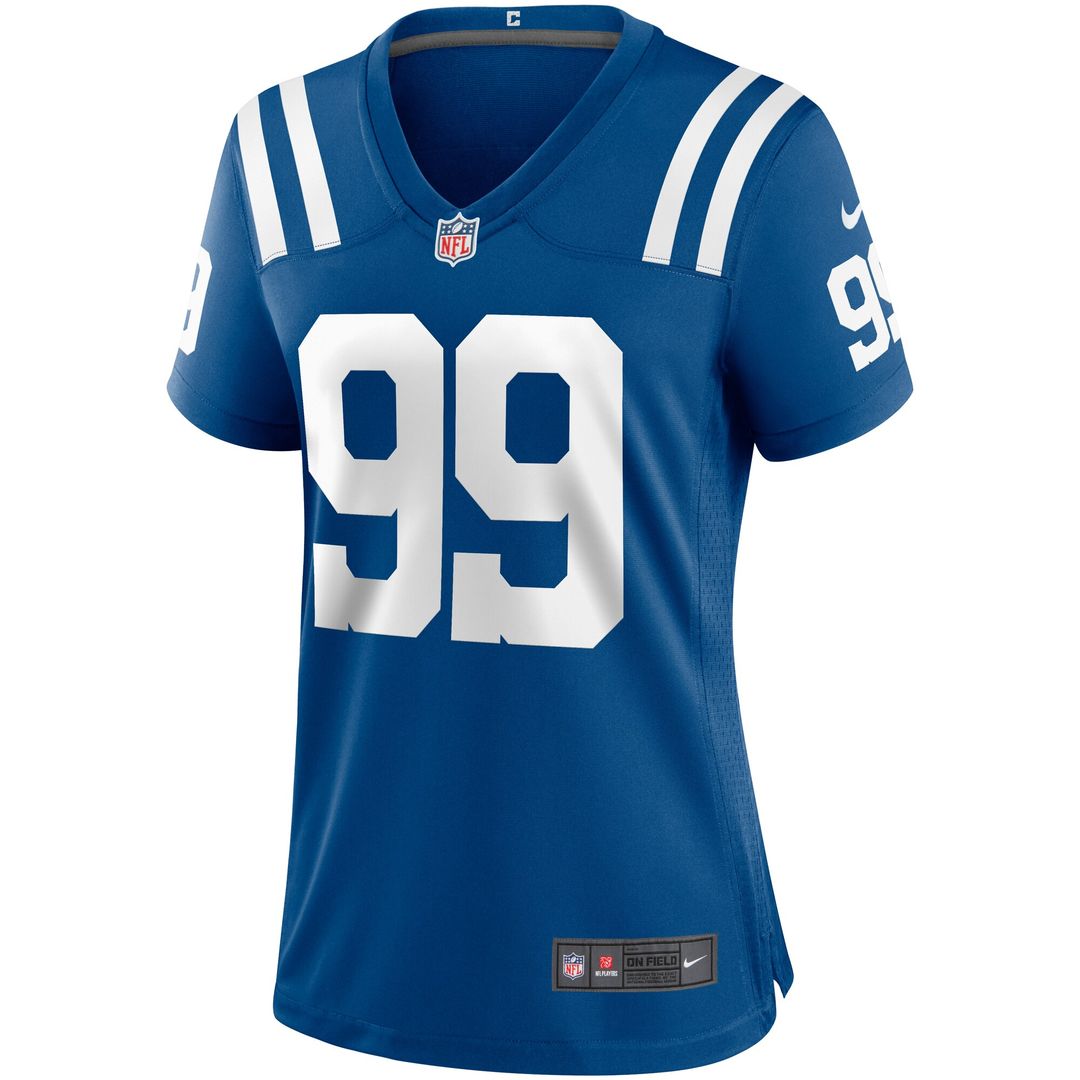 DeForest Buckner Indianapolis Colts Women's Indiana Nights Alternate Game Jersey - Royal