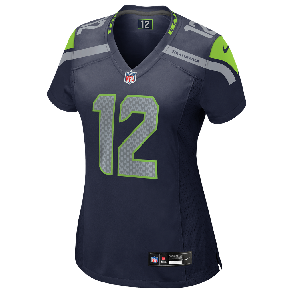 12s Seattle Seahawks Nike Women's Player Jersey - Royal