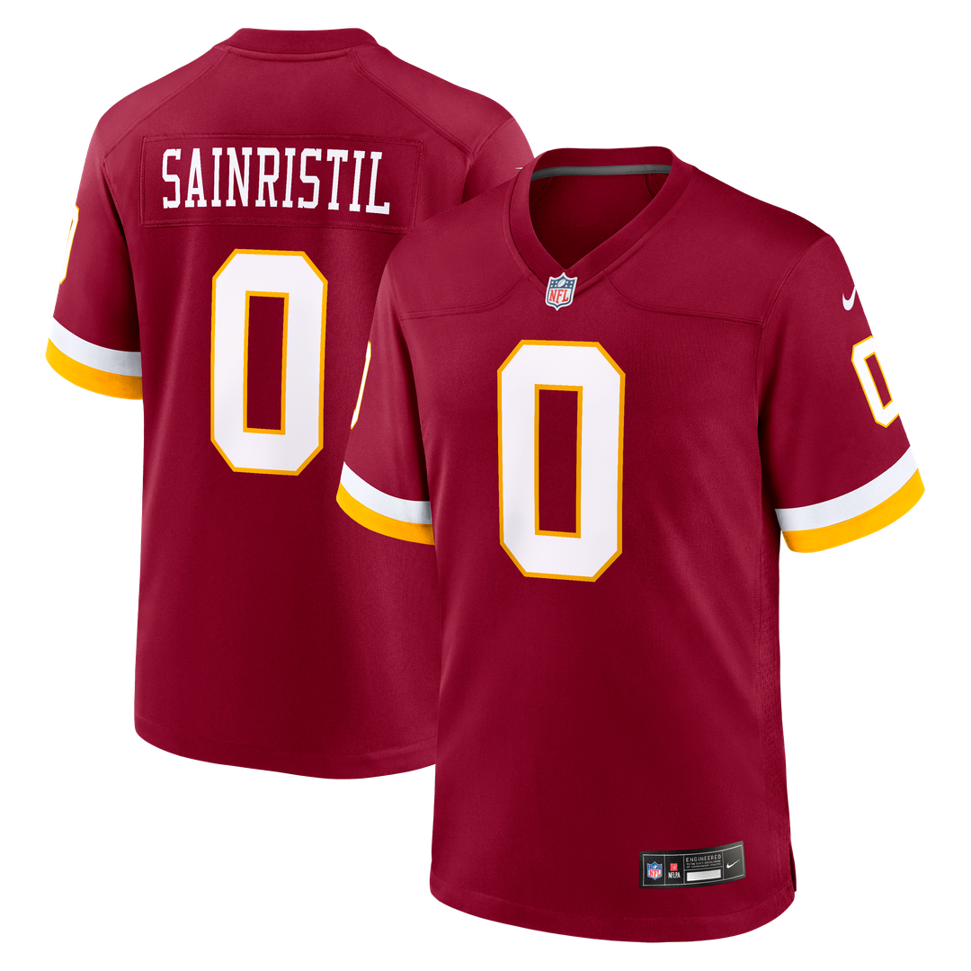 Mike Sainristil Washington Commanders Game Super Bowl Era Jersey - White