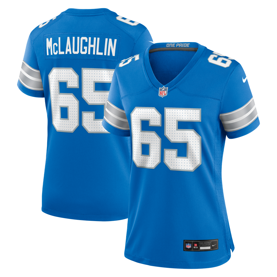 Seth McLaughlin Detroit Lions Women's Team Game Jersey - Blue