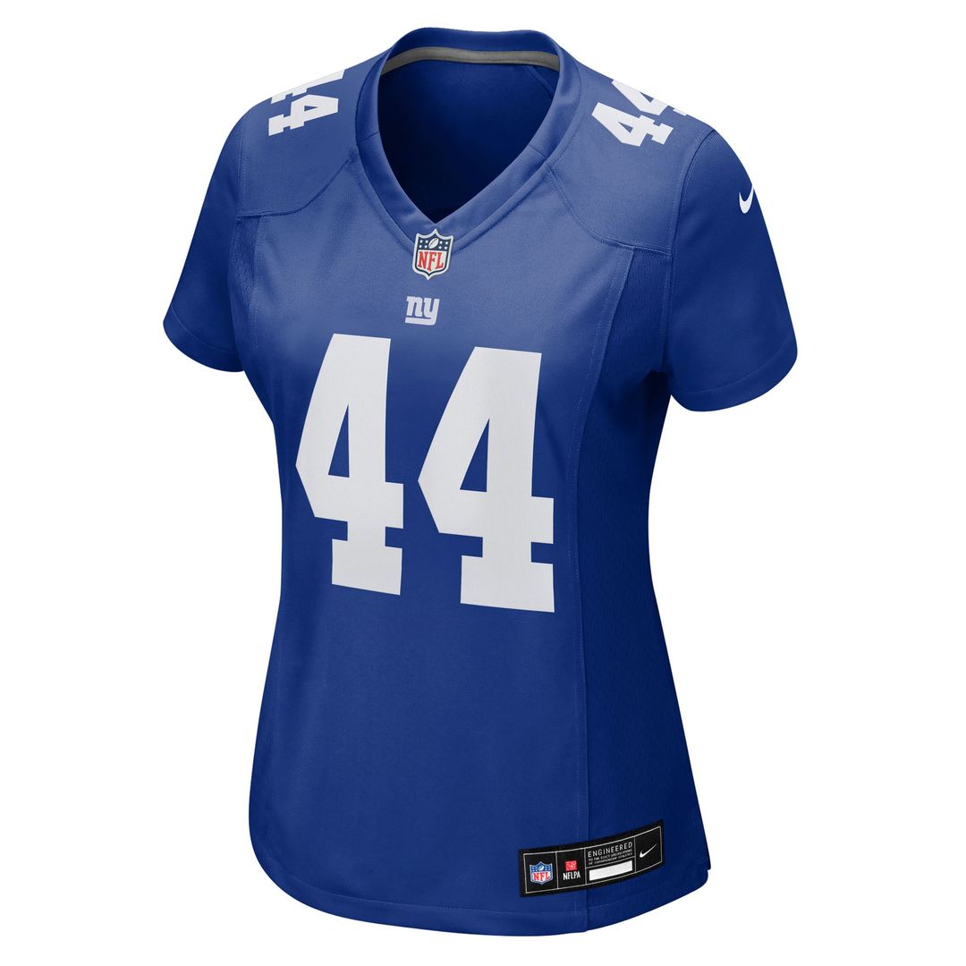 Cam Skattebo New York Giants Women's Team Game Player Jersey - Royal