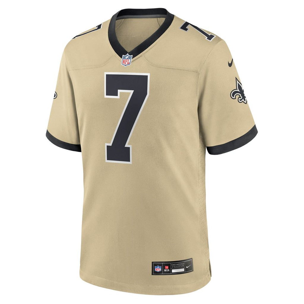Taysom Hill New Orleans Saints Game Jersey - Black