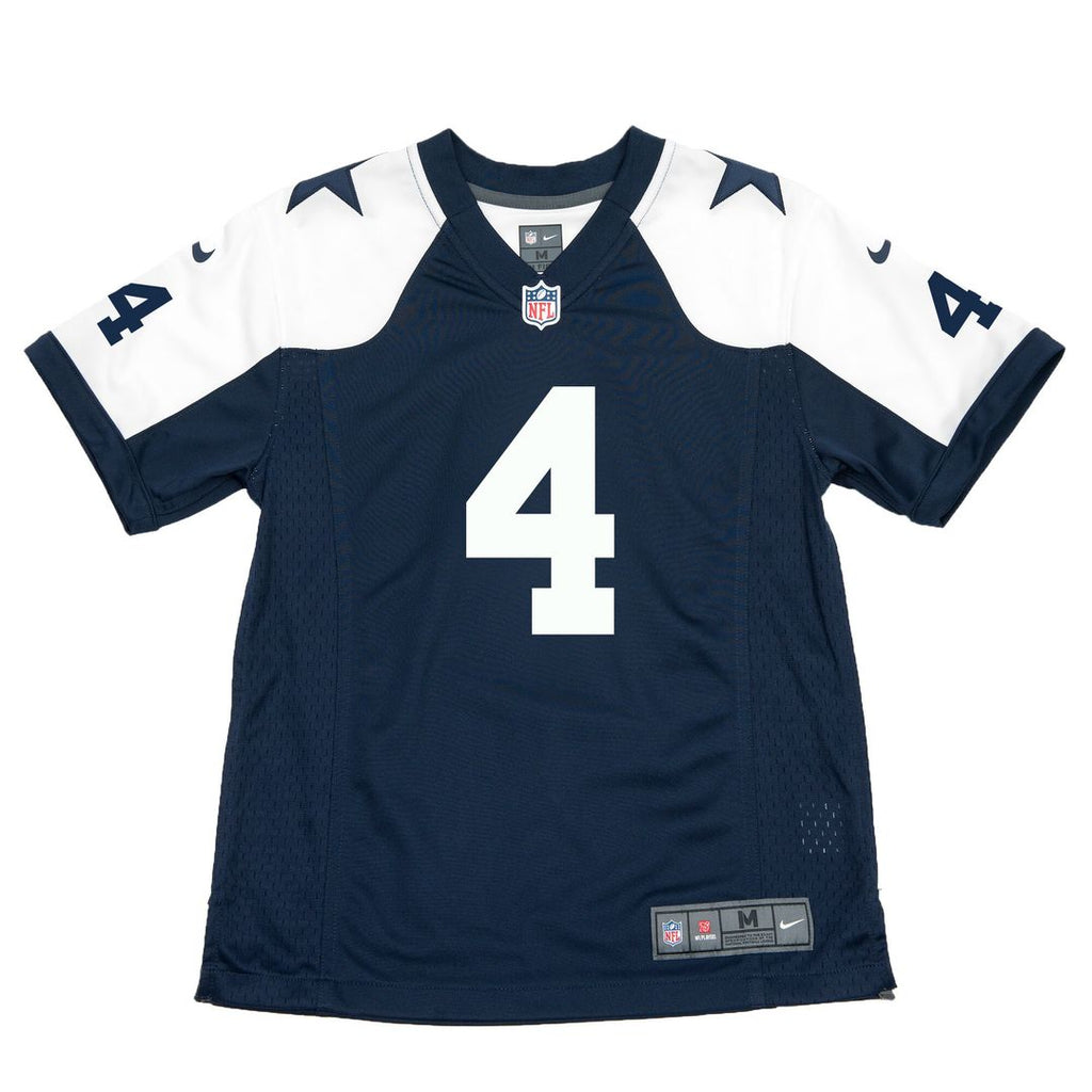 Dak Prescott Dallas Cowboys Youth Color Rush Game Jersey - White