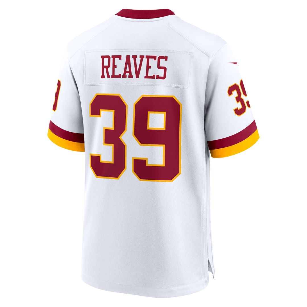 Jeremy Reaves Washington Commanders Game Super Bowl Era Jersey - White