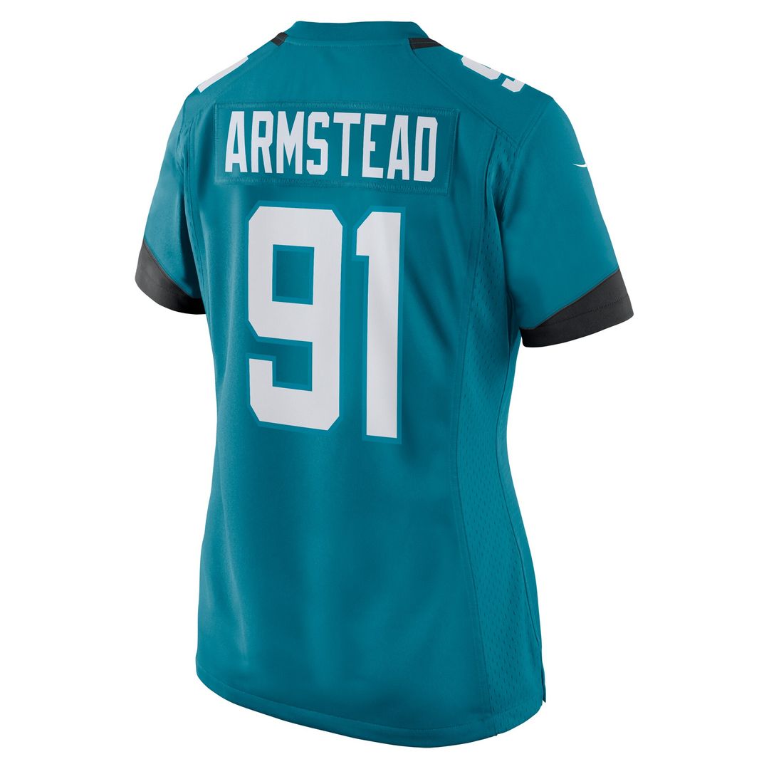 Arik Armstead Jacksonville Jaguars Women's Team Game Jersey - Teal