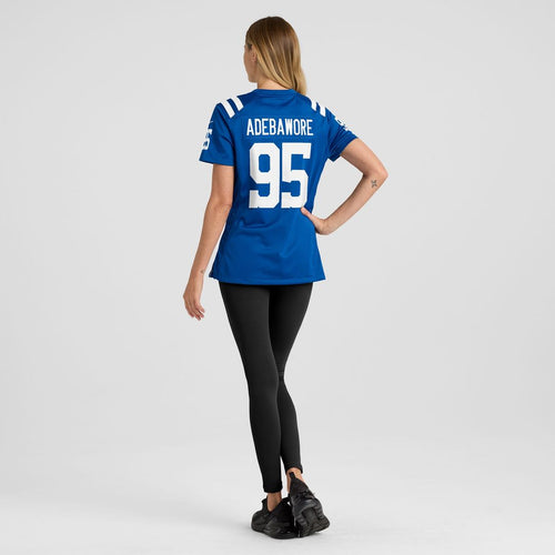 Adetomiwa Adebawore Indianapolis Colts Women's Team Game Jersey - Royal