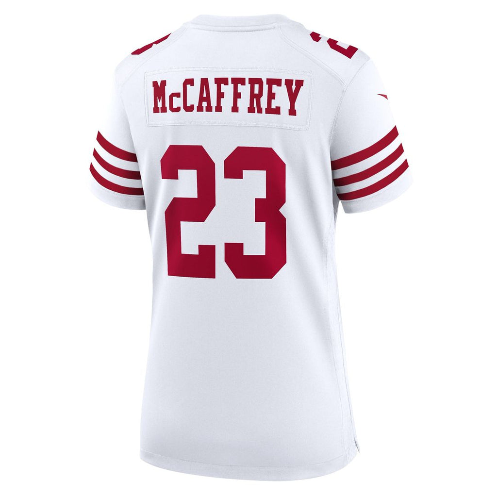 Christian McCaffrey San Francisco 49ers Women's Player Jersey - Scarlet