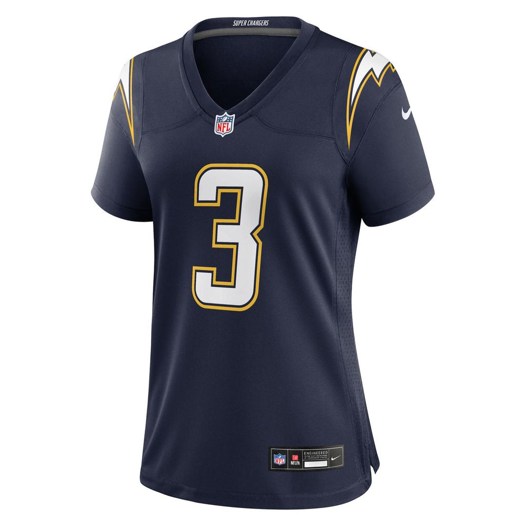 Derwin James Jr. Los Angeles Chargers Women's Alternate Charger Power Game Jersey - Gold