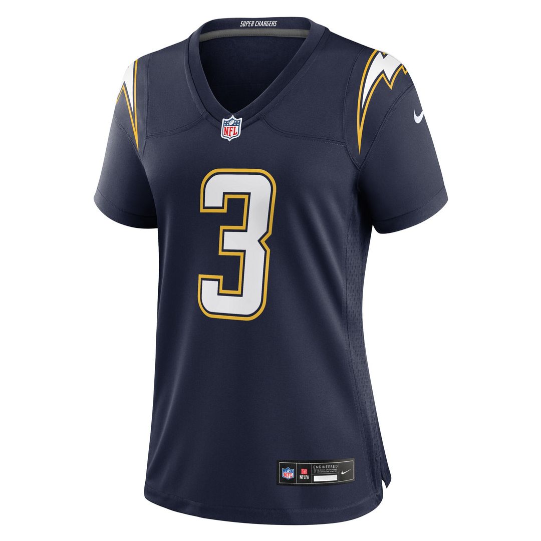 Derwin James Jr. Los Angeles Chargers Women's Alternate Charger Power Game Jersey - Gold