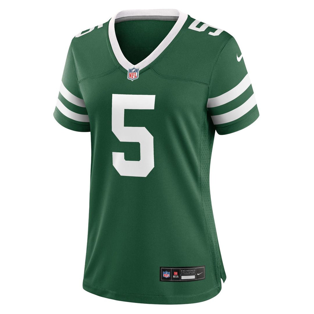 Garrett Wilson New York Jets Women's Alternate Game Jersey - Legacy Black