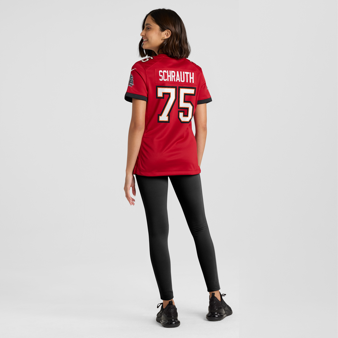 Billy Schrauth Tampa Bay Buccaneers Women's Team Game Jersey - Red