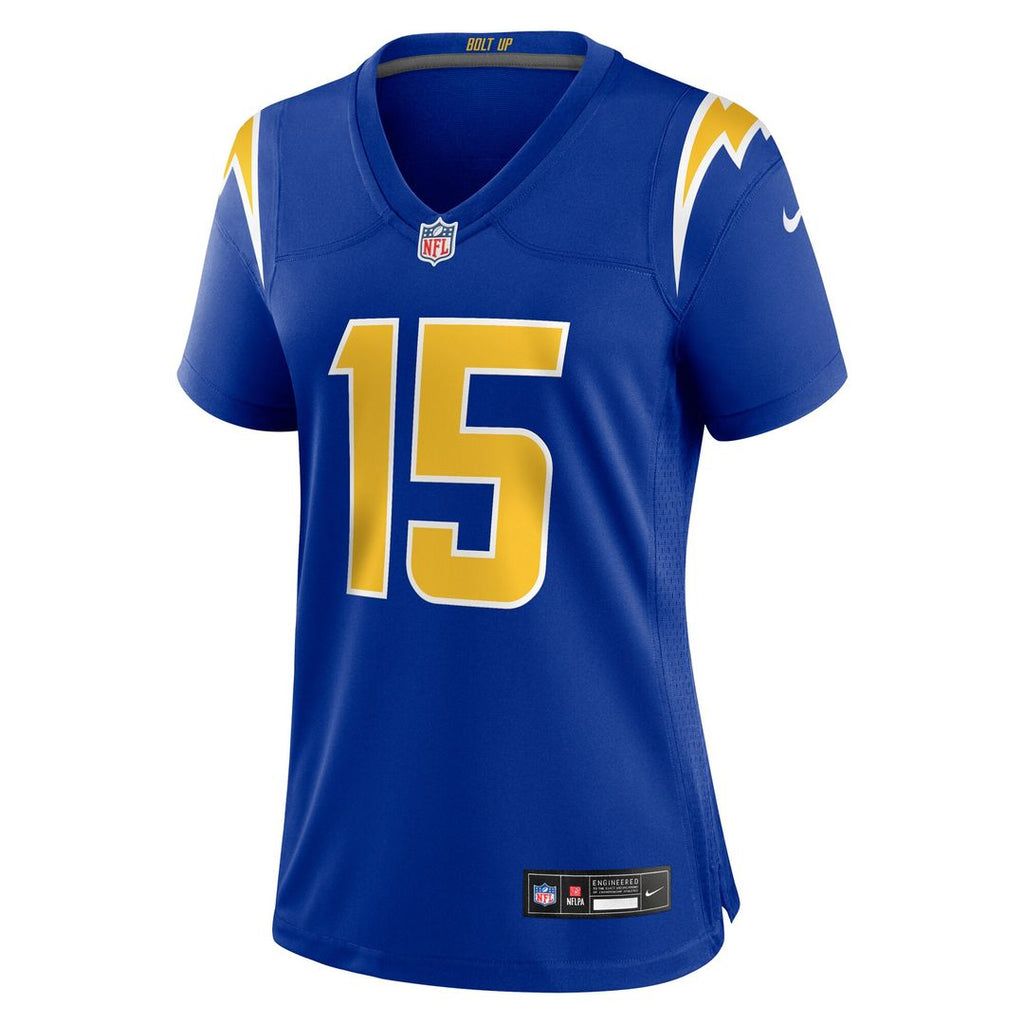 Ladd McConkey Los Angeles Chargers Women's Alternate Game Jersey - Royal