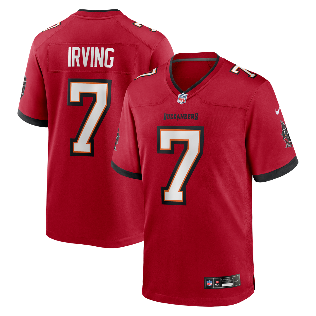 Bucky Irving Tampa Bay Buccaneers Game Jersey - White