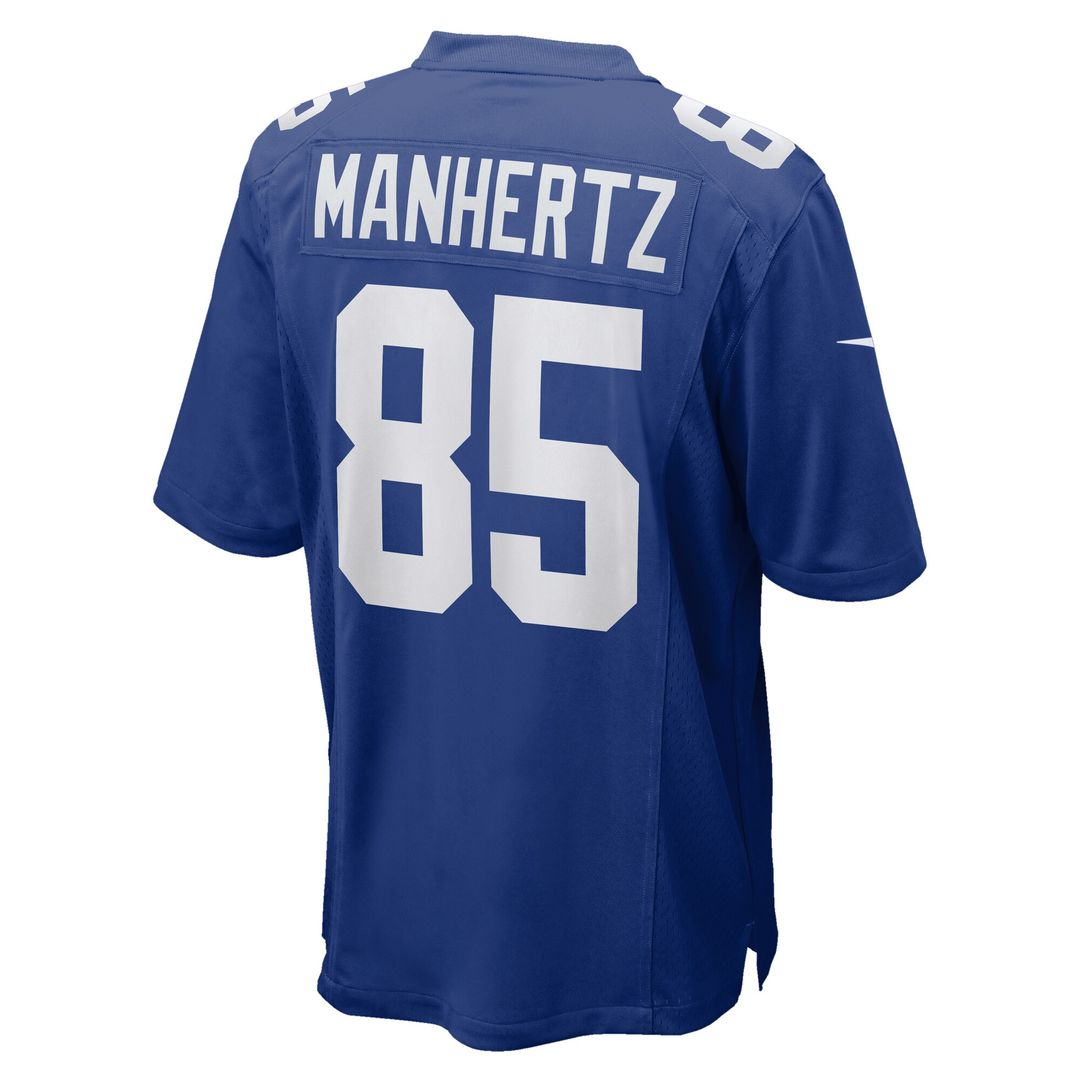 Chris Manhertz New York Giants Team Game Jersey - Royal