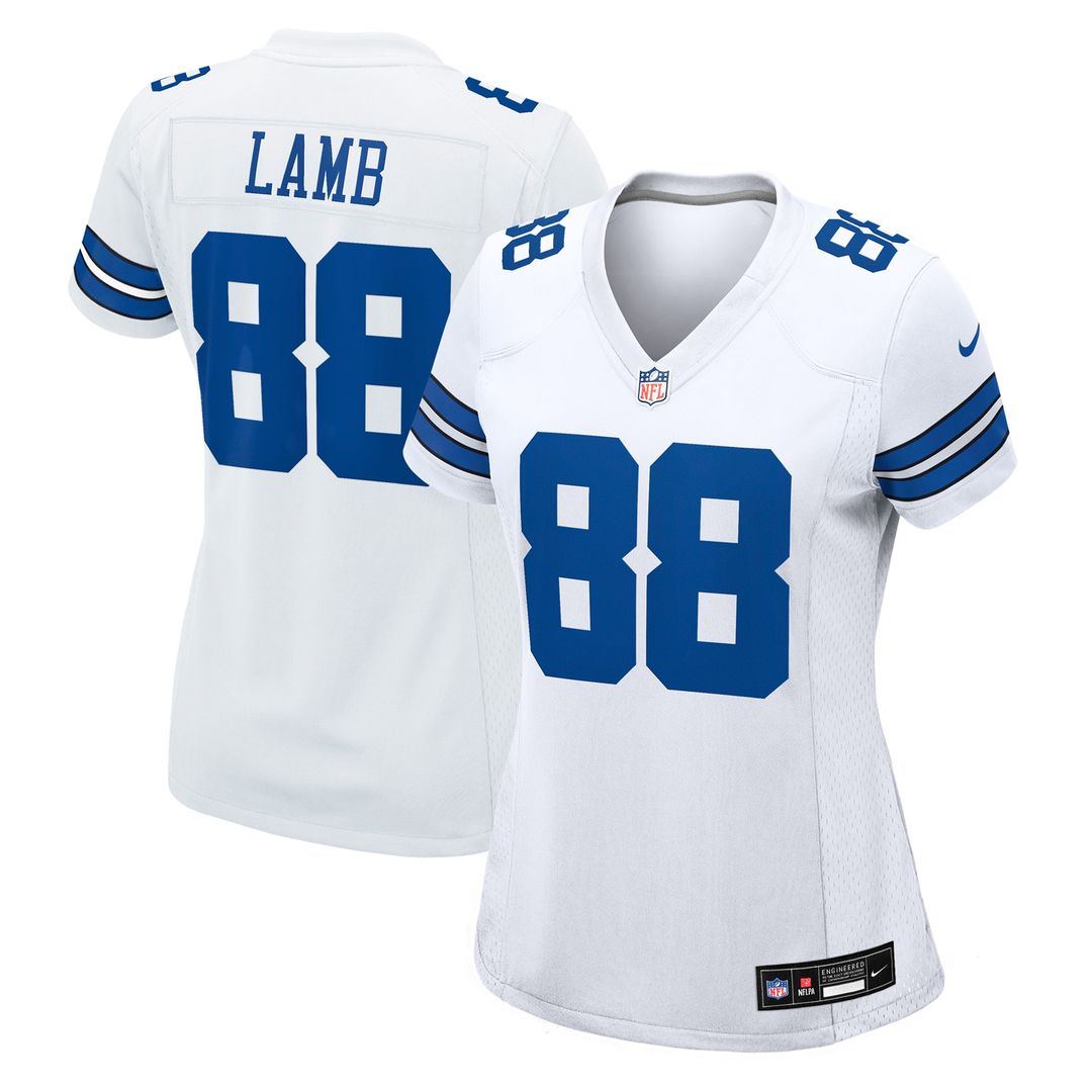 CeeDee Lamb Dallas Cowboys Women's Alternate Game Team Jersey - Navy