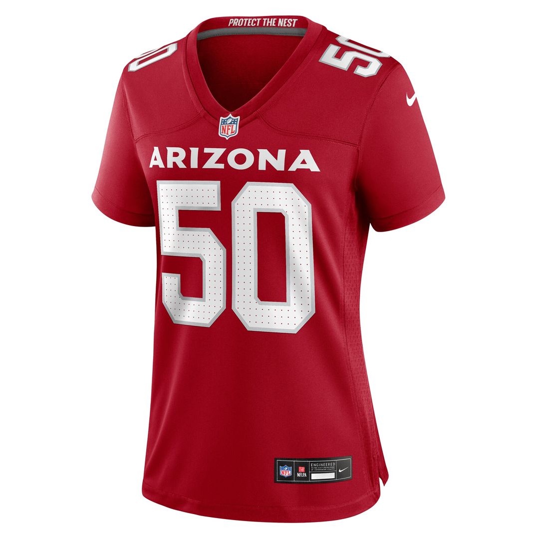 Cody Simon Arizona Cardinals Women's Team Game Jersey - Cardinal