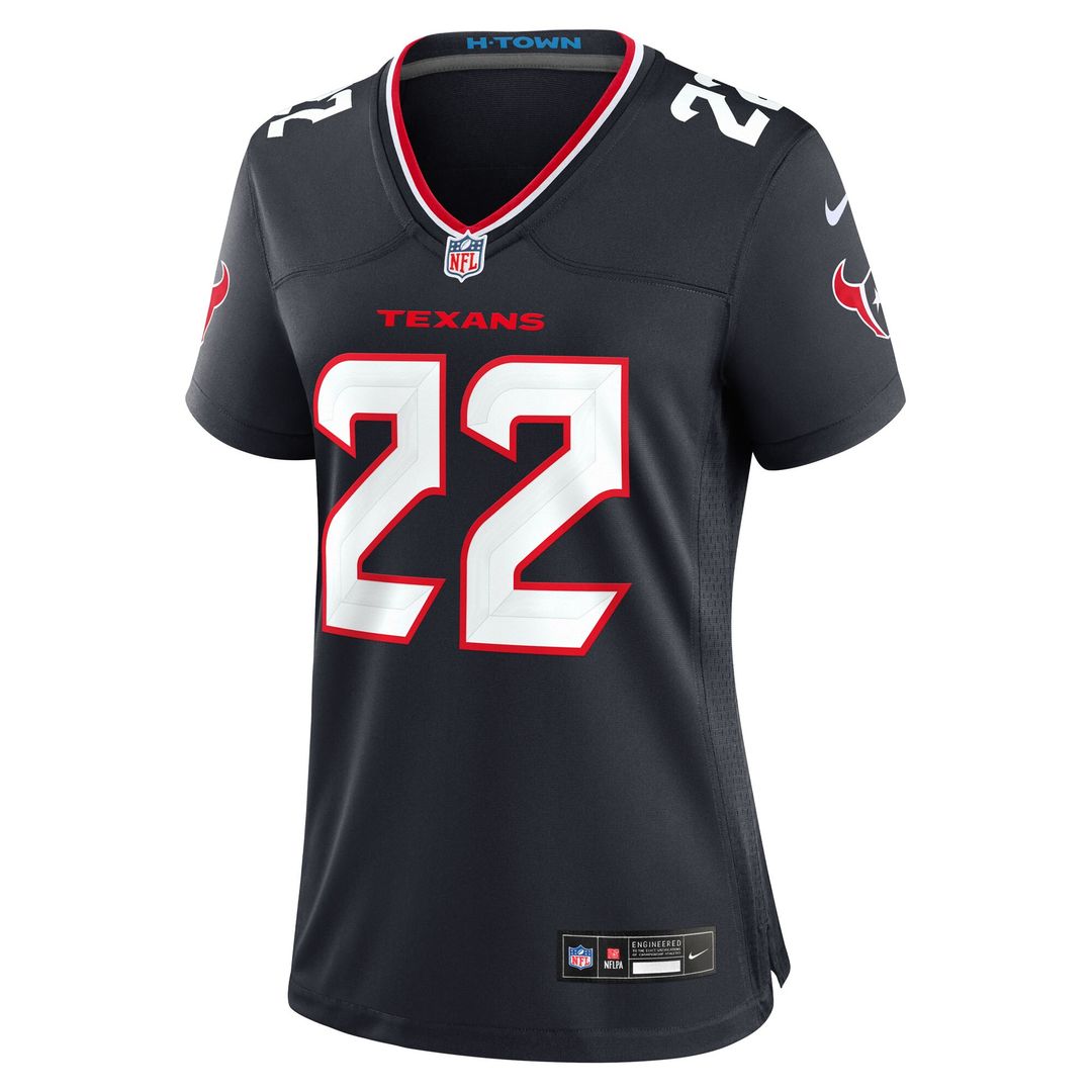 Jaylin Smith Houston Texans Women's Team Game Jersey - Navy