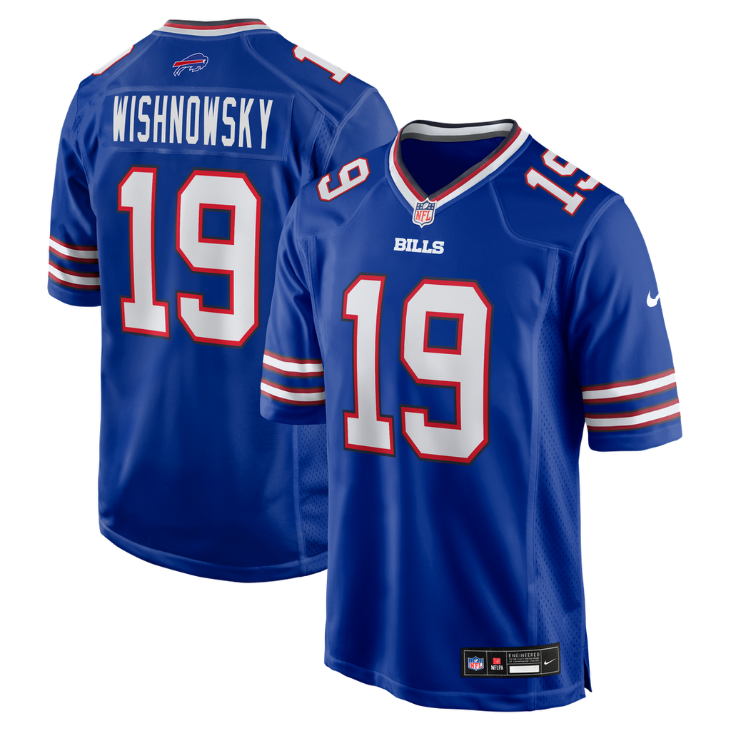 Mitch Wishnowsky Buffalo Bills Team Game Jersey - Royal