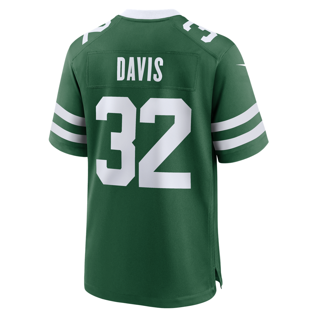 Isaiah Davis New York Jets Team Game Jersey - Legacy Green