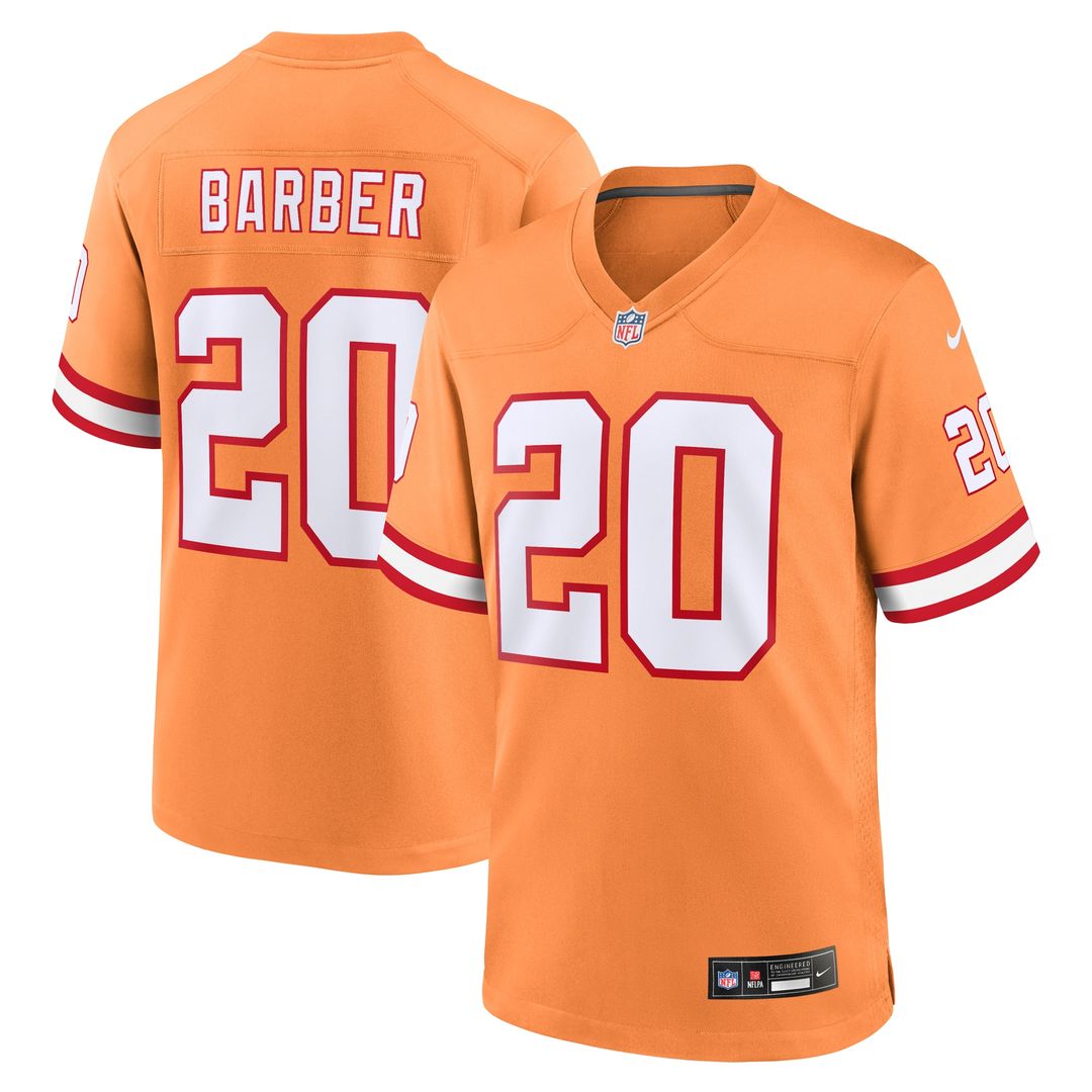 Ronde Barber Tampa Bay Buccaneers Retired Player Alternate Game Jersey - Orange