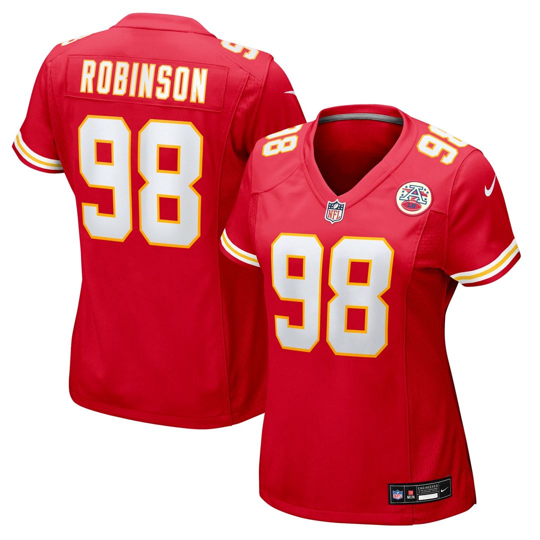 Janarius Robinson Kansas City Chiefs Women's Team Game Jersey - Red