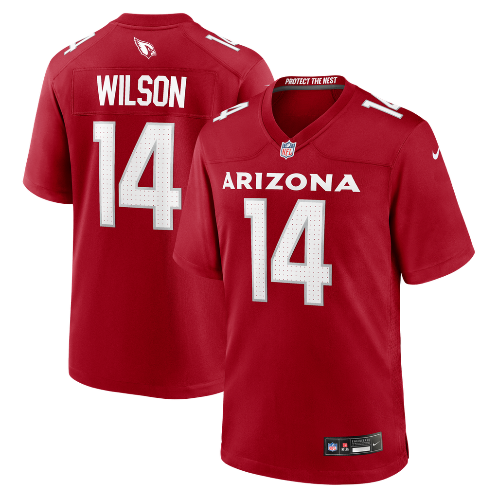 Michael Wilson Arizona Cardinals Team Game Jersey - Cardinal