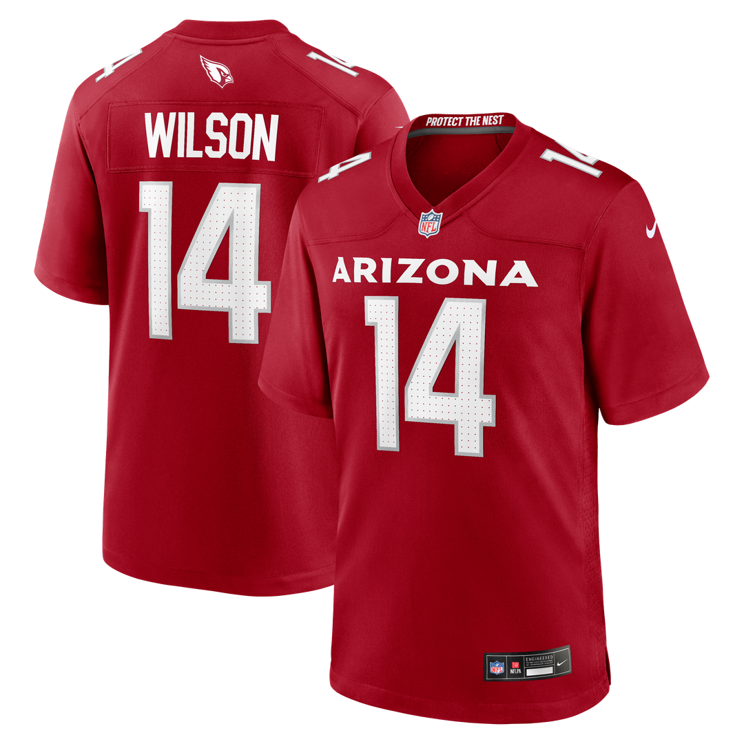 Michael Wilson Arizona Cardinals Team Game Jersey - Cardinal