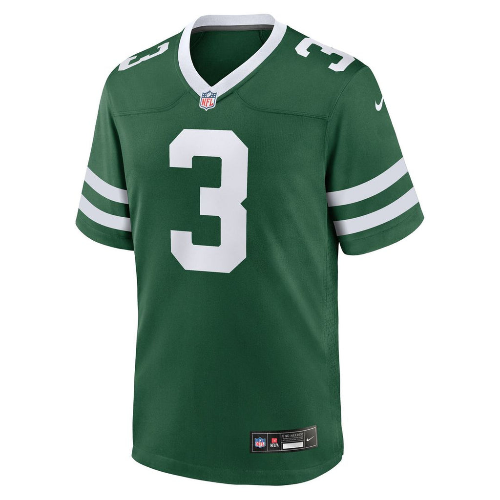 John Metchie III New York Jets Team Game Jersey - Legacy Green