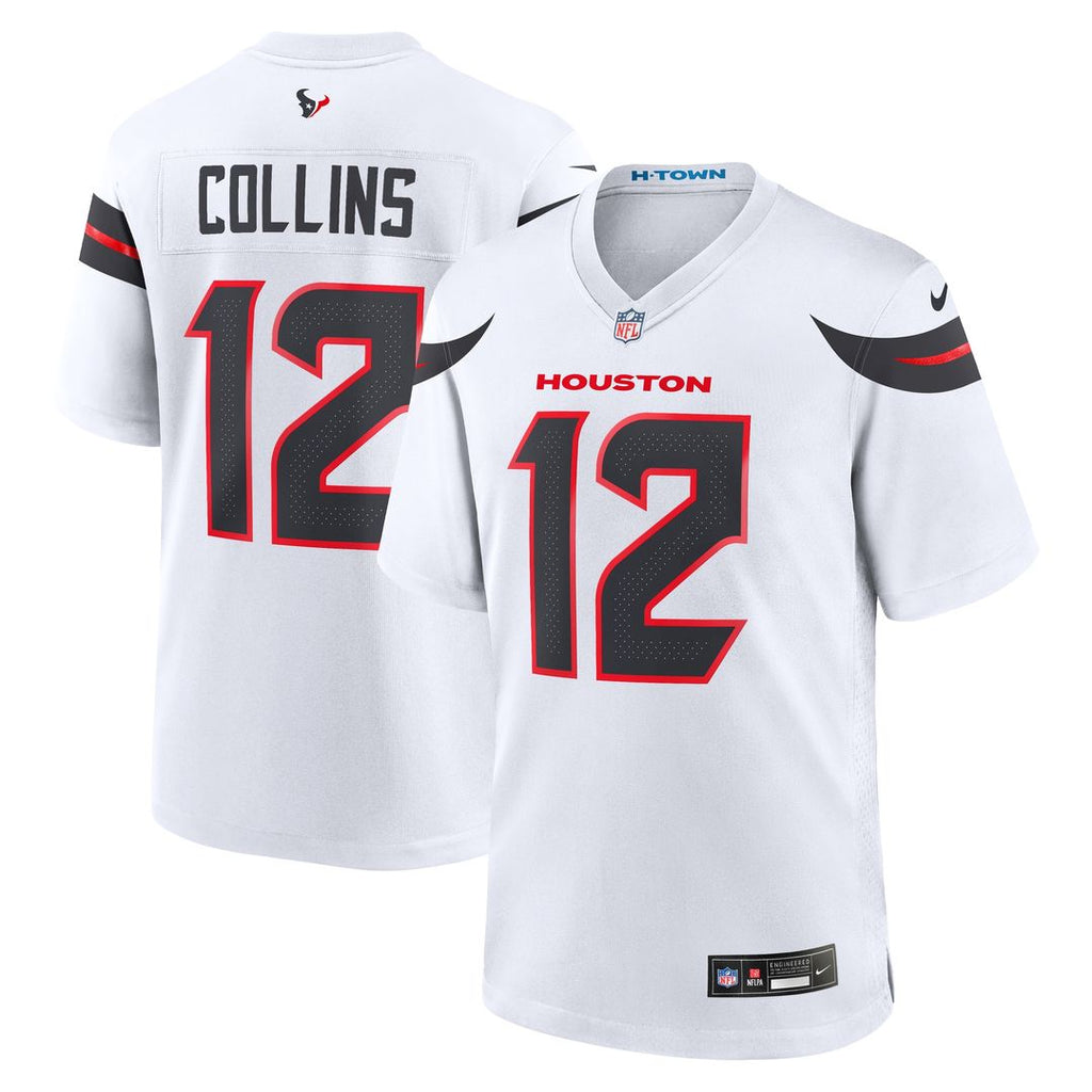Nico Collins Houston Texans Nike Alternate Game Jersey -  Red